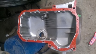 Замена поддона двигателя LADA (ВАЗ) Kalina  