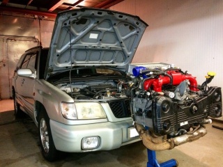 Замена двигателя LADA (ВАЗ) Kalina  